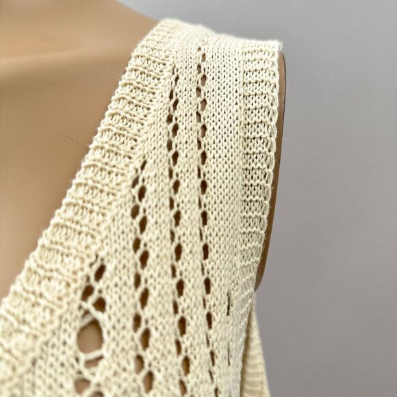 Cupshe Womens Cover Up‎ Beach Dress Swimsuits Crochet Hollow Out Drawstring XL - Picture 8 of 15